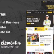 Sectron – Industrial Business Elementor Template Kit