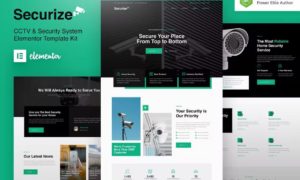 Securize – CCTV & Security Elementor Template Kit