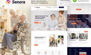 Senora – Senior Care Services Elementor Template Kit