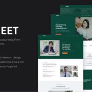 Sheet – Modern Accounting Firm Template Kit
