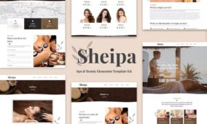 Sheipa – Spa & Beauty Elementor Template Kit