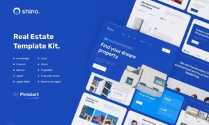 Shino – Apartment & Single Property Real Estate Elementor Template Kit