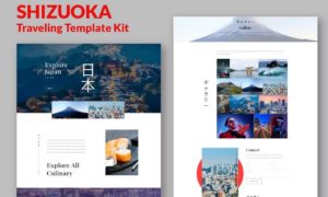 Shizuoka – Travel Elementor Template Kit