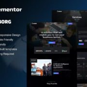 Siborg – Robotics & Technology Elementor Template Kit