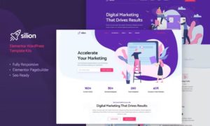 Silion – Digital Marketing Elementor Template Kit