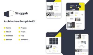 Singgah – Architecture Elementor Template Kit