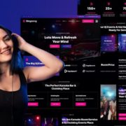 Singsong – Karaoke Rooms & Dj Clubbing Elementor Template Kit