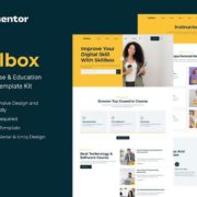 Skillbox – Online Course & Education Elementor Template Kit
