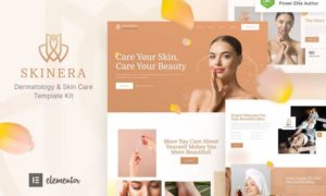 Skinera – Dermatology & Skincare Elementor Template Kit