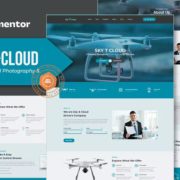 Sky&Cloud – Drone Aerial Photography & Videography Elementor Template Kit