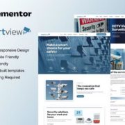SmartView – CCTV & Security Elementor Template Kit