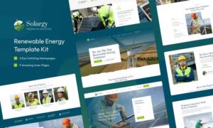 Solargy – Solar & Alternative Energy Elementor Template Kit