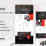 Sominx – Creative Business Agency Elementor Template Kit