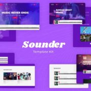Sounder | Internet Radio & Streaming Elementor Template Kit