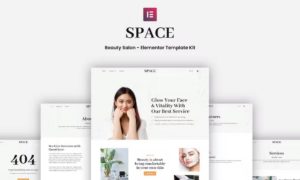 Space – Beauty Salon Elementor Template Kit