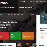 Spatoo – Modern Shoes eCommerce Elementor Template Kit