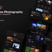 Splendid – Drone Photography Elementor Template Kit