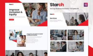 Starch – Business Elementor Template Kit