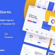 Startio – Saas & Digital Agency Elementor Template Kit