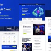 Stellar – Hosting & Cloud Provider WordPress Elementor Template Kit