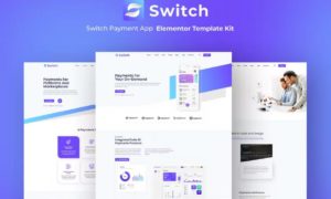 Switch – Payment App Elementor Template Kit