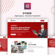 Syner – Creative Agency Elementor Template Kit