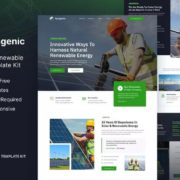Syngenic – Solar & Renewable Energy Elementor Template Kit