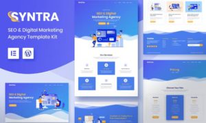 SYNTRA – SEO & Digital Marketing Agency Template Kit