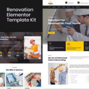 Tajdid – Renovation Elementor Template Kit