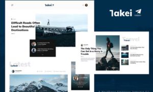 Takei – News & Magazine Template Kit