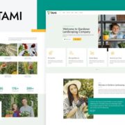 Tami – Landscape & Gardening Elementor Template Kit