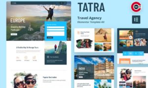 Tatra – Travel Agency Elementor Template Kit