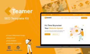 Teamer – SEO Marketing Elementor Template Kit