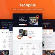 Techplus – Tech Business Elementor Template Kit