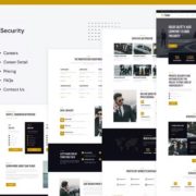 Tector | Bodyguard & Security Agency Elementor Template Kit