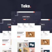 Teko – Creative Agency Template Kit
