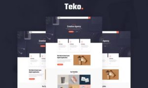 Teko – Creative Agency Template Kit