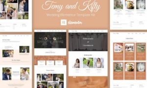 Temy and Kifty Wedding Template Kit