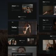 Tetta – Photography & Portfolio Elementor Template Kit