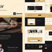 Teylor – Tailor Service Elementor Template Kit