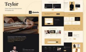 Teylor – Tailor Service Elementor Template Kit