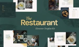 The Restaurant – Elementor Template Kit