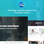 TopClass – Business & Agency Template Kit