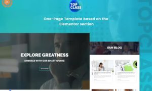 TopClass – Business & Agency Template Kit