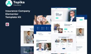 Topika – Insurance Agency Elementor Template Kit