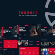Toronto – Gym & Fitness Elementor Template Kit