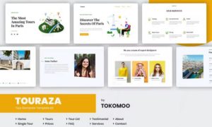 Touraza | Travel & Tour Agency Elementor Template Kit