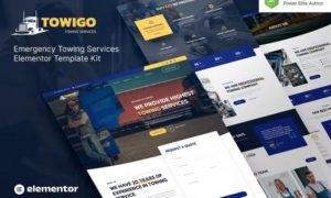 Towigo – Emergency Towing Services Elementor Template Kit