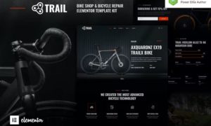 Trail – Bike Shop & Bicycle Repair Elementor Template Kit