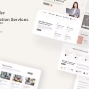 Transvice – Translation Website Elementor Template Kit